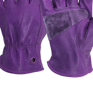 Custom Design Leather Driver <b>Gloves</b> Durable Cowhide Anti Slip Palm Safety <b>Gloves</b> Heat Resistant Heavy Duty Hand Protection - Product Image 2