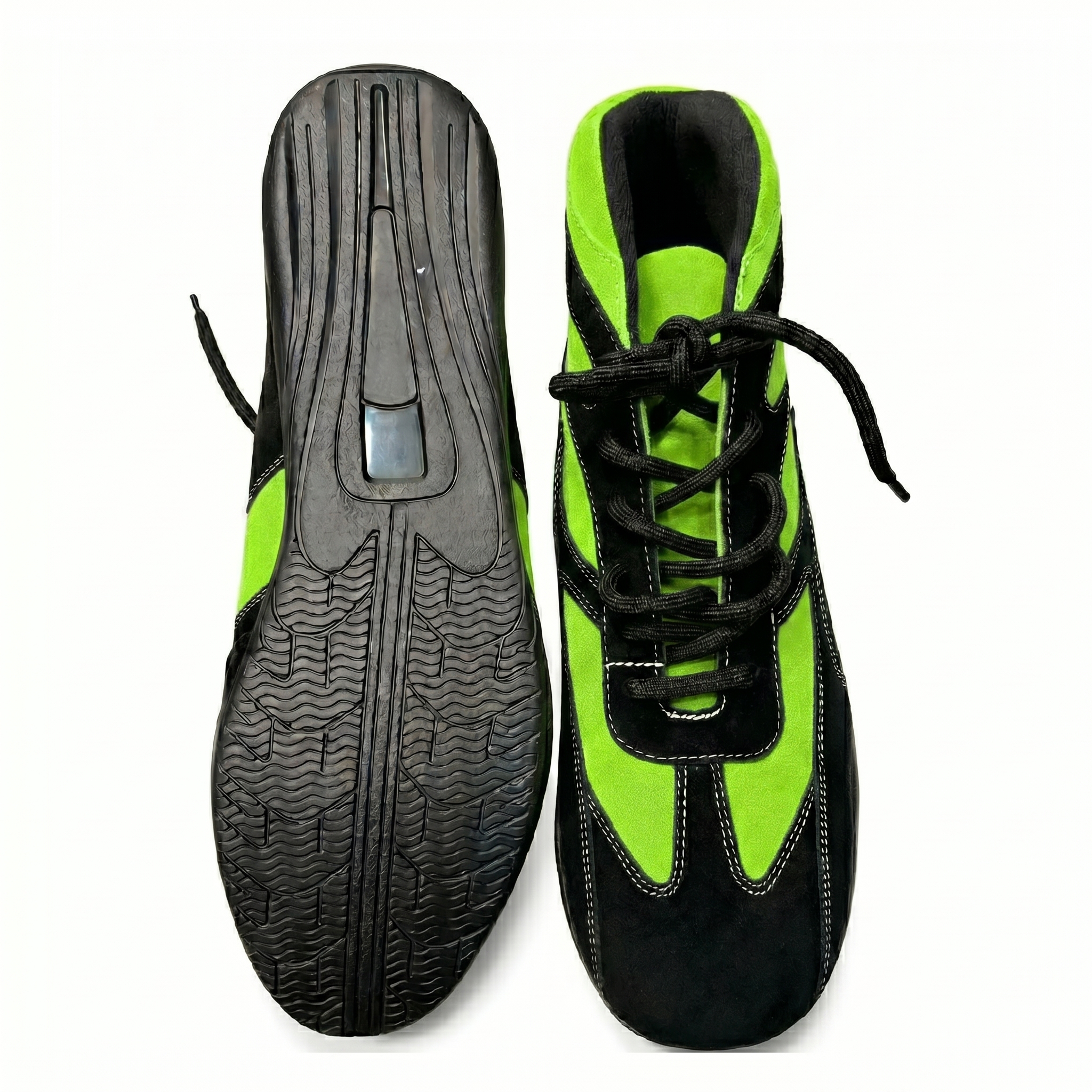 Vert citron et noir