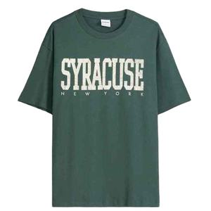 Boxy Fit T-shirt blanc personnalisé pour hommes 300 GSM poids lourd éponge française 100% coton Pima biologique T-shirt surdimensionné - Product Image 1