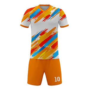 เสื้อเจอร์ซีย์ฟุตบอลสำหรับผู้ชายเสื้อทีมฟุตบอลออกแบบโลโก้ได้ตามต้องการ - Product Image 2