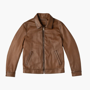 Chaqueta de cuero con capucha de la mejor calidad y precio, chaqueta de cuero personalizada a la moda para hombre, hecha en Pakistán, chaqueta de cuero a la moda. - Product Image 6