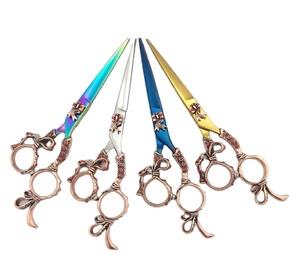 Ciseaux de coiffeur, ciseaux de coupe de cheveux prix raisonnable Ciseaux de coiffure de salon Ciseaux de coiffeur à dents plates régulières - Product Image 5