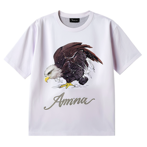 T-shirt in cotone 100% di alta qualità personalizzate con Design e Logo Oversize con stampa Dtg da uomo t-shirt - Product Image 2