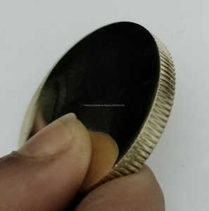 Moneda de Desafío de Metal de Latón Macizo Pulido con Logotipo Personalizado, Moderna, Dorada, Plateada, Cobre, de 35 mm y 40 mm para Grabado con Láser de Fibra - Product Image 3