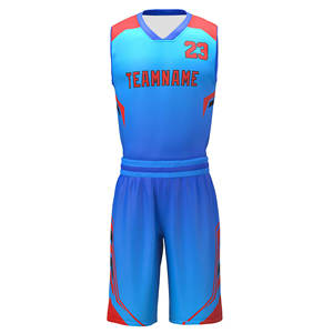 Conjunto de Uniforme de Baloncesto a Rayas para Hombre, Jersey y Pantalones Cortos de Baloncesto con Logotipo Personalizado del Equipo, Ropa Deportiva de Entrenamiento de Baloncesto - Product Image 1
