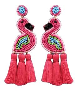 Customable design best quality seed beaded embroidery <b>handmade</b> <b>earring</b> and ear jewelry for girls from India - Product Image 6