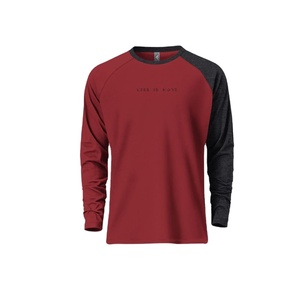 Camiseta de manga larga de gran tamaño vintage personalizada para hombre Diseño de algodón liso con estilo vintage para uso diario Ocasiones especiales - Product Image 2