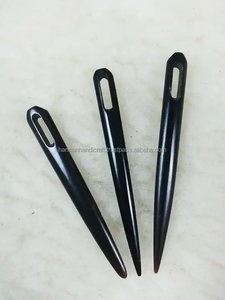 Dossier en os naturel marquant pliant rainage papier cuir artisanat accessoires de maroquinerie faits à la main - Product Image 2