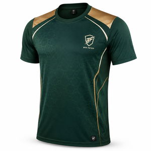 เสื้อยืดคอกลมผ้าโพลีเอสเตอร์/คอตตอน นุ่มสบาย ระบายอากาศได้ดี แห้งเร็ว สำหรับผู้ชาย ใส่ได้ทุกวัน ป้องกันรอยยับ - Product Image 4