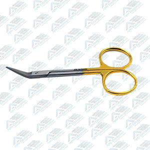 Tijeras Nasales de Punta Angulada Converse Graefe para Rinoplastia, Instrumentos Quirúrgicos Médicos de Acero Inoxidable con Borde de Carburo de Tungsteno - Product Image 4