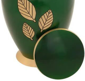 Urnes funéraires en laiton pour adultes, urnes artisanales pour cendres d'hommes et de femmes, urnes décoratives, urnes funéraires - Product Image 4