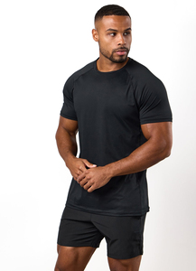 T-shirt vierge en gros, personnalisable avec votre logo, en coton imprimé, grandes tailles pour hommes - Product Image 3
