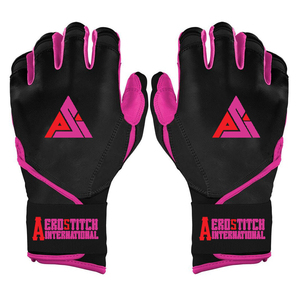 Gants de frappe de baseball en cuir de qualité supérieure, personnalisables avec logo, confortables pour hommes, vente en gros - Product Image 1