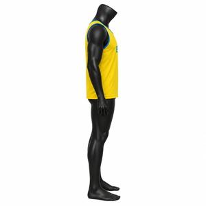 Camiseta Deportiva de Malla de Secado Rápido para Hombre con Logotipo Personalizado, Transpirable, para Gimnasio, Fitness, Entrenamiento, Sin Mangas, Venta al Por Mayor - Product Image 3