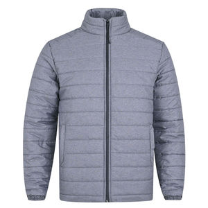 Men's Premium Canvas <b>Puffer</b> <b>Jacket</b> with Full Sleeves & Hood Winter Wear in Different Colors Plus Size Plain Styles at Price - Product Image 1