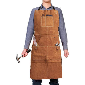 Delantal de Cuero con Correa para Chef, Cocinero, Camarero, Uniforme de Alta Calidad Personalizable, Superventas en Pakistán, el Mejor Cuero - Product Image 2
