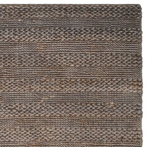 พรมวิ่งปอกระเจาหอยเชลล์ส้มทำด้วยมือพรมปูพื้นทางเข้าครัวบ้านไร่ - Product Image 2