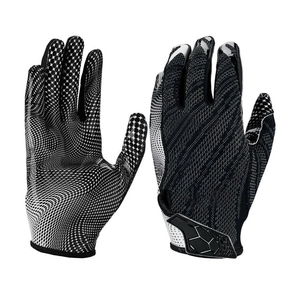 Professional Level American Football Gloves With High Sticky Receiver Grip And Flexible Spandex Fit For Players - Product Image 1