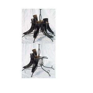 Corne à boire authentique vintage Viking en corne de buffle, faite à la main, naturelle et écologique, pour la bière, pour la maison, vente en gros - Product Image 5