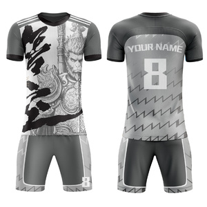 Camisetas de fútbol sublimadas transpirables OEM, ropa de fútbol para equipos, camisetas de fútbol de temporada, uniformes de fútbol bien hechos, lo último en uniformes de fútbol. - Product Image 6