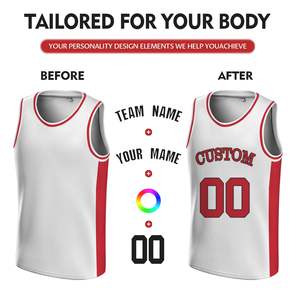 Camiseta de Baloncesto Ligera y Transpirable con Sublimación Personalizada, Poliéster Duradero, Camisetas Deportivas de Verano para Jóvenes y Hombres - Product Image 4