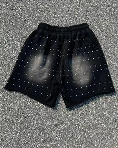 Shorts de sport pour homme en polyester/coton, respirants, séchage rapide, imperméables, taille élastique, design décontracté pour l'été, le basketball et le cyclisme - Product Image 4