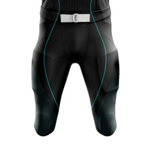 American Football <b>Mesh</b> Panel Uniform Supplier Custom American Football Elastic Fit Jersey Manufacturer American Football Uniform - Product Image 3