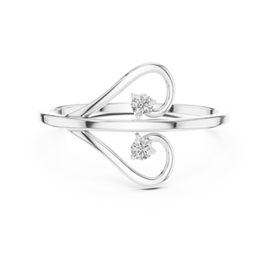 Anillo de Diamantes de Oro Sólido de 14k para Mujer, Corte Brillante Redondo, Anillo de Compromiso Clásico, Apilable, Diseño Minimalista, para Regalo - Product Image 5
