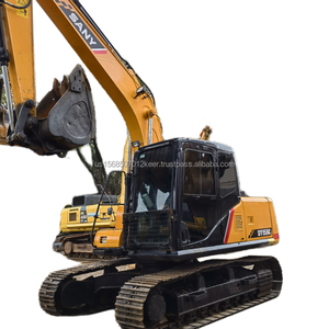 Excavatrice sur chenilles hydraulique d'occasion Sany 15,5 tonnes SY155C, d'origine japonaise, 2018-2022, moteur Isuzu, capacité de la benne de 0,65 m³, 84 kW - Product Image 1