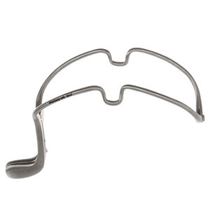 Écarteur buccal manuel Jennings en acier inoxydable pour usage vétérinaire, avec poignée rembourrée, durable et de haute qualité - Product Image 1