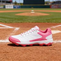 Chaussures de baseball pour hommes Longheng, semelle en caoutchouc personnalisée, antidérapante, confortable et durable, marque, MOQ 500 paires pour équipe