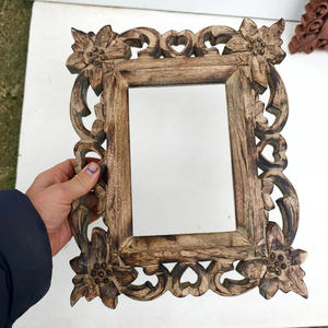 Marco de Fotos Rústico de Madera Estilo Granja, Hecho a Mano, para Decoración de Mesa en Hogar, Oficina o Sala de Estar - Product Image 2