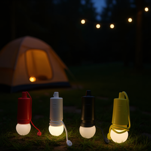หลอดไฟ LED S&N พร้อมสวิตช์สายดึง ไฟพกพาหลากสีสำหรับใช้ในร่มและกลางแจ้ง - Product Image 3