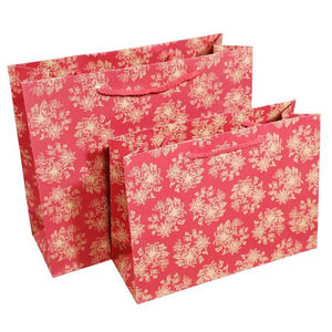 Custom Logo Eco Friendly Luxury Kraft Paper <b>Bags</b> with Foil Stamping Lamination Durable Ribbon Handles for Candle Gift Packaging - Product Image 4