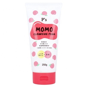 Japan P's Peach Hyaluronic Acid Face Wash Cream 250g Wholesale Price Hot Selling Skin Care <b>Makeup</b> <b>Remover</b> 2024 - Product Image 1