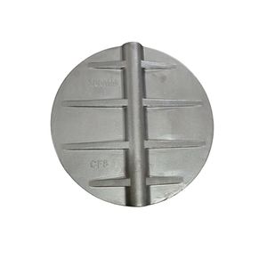 Válvula de mariposa de acero inoxidable con disco de 300 mm CF8 para control de flujo de fluidos industriales, placa interna, accesorios mecánicos para tuberías - Product Image 1