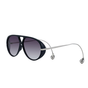 Gafas de Sol de Piloto de Diseño Clásico y Lujoso, de Alta Calidad, con Doble Puente, Ovaladas, Grandes, con Protección UV400, Montura Completa, Personalizables con Logotipo, Cómodas - Product Image 3