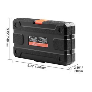 Set di 18 Chiavi a Bussola Esagonali Extra Lunghe da 3/8 di Pollice in Acciaio S2 Cr-V, da 1/8 di Pollice-3 Standard Metrico SAE - Product Image 2