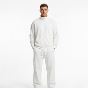 Survêtement pour homme Hawk Eye Sports personnalisé, coupe slim, en polaire épaisse, respirant, antibactérien, mélange de laine, polyester/coton - Product Image 1