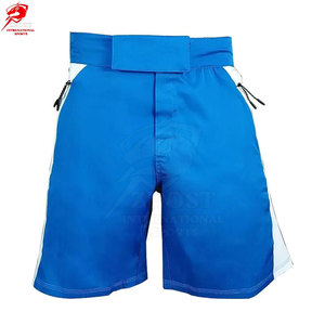 Shorts MMA durables à soutien avancé avec design extensible pour l'entraînement et l'utilisation active en vente en gros - Product Image 2