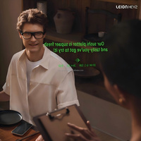Lunettes intelligentes AR à micro-guides d'ondes LED légers, luminosité de 2500 nits, champ de vision de 25° pour 5.0, sous-titres en direct pour 5.0