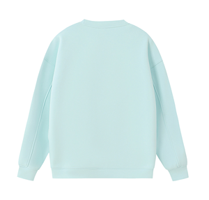 Sudadera Unisex Extra Grande con Cuello Redondo, Color Sólido, Casual, Manga Larga, Tejida, Corte Regular - Product Image 1