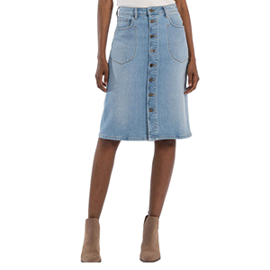 Women Asymmetric <b>Skirt</b> High Waist Ruffle Maxi Flowy Boho Casual Fashion - Product Image 1