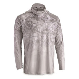 Chemise de pêche à manches longues pour homme, nouvelle conception, UPF 50, respirante, à motifs, avec capuche, en mesh respirant - Product Image 4
