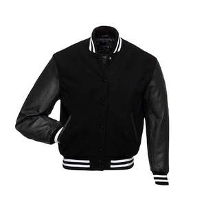 Chaqueta Deportiva de Béisbol Personalizable de Alta Calidad, Chaqueta Varsity de Invierno con Cuello Alto, a la Moda para Hombre - Product Image 5