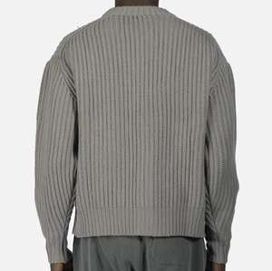 Vente en gros OEM – Cardigan décontracté tricoté sur mesure pour homme, pull en laine, manteau en coton. - Product Image 2