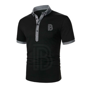 เสื้อโปโลผู้ชายใส่สบาย แห้งเร็ว ระบายอากาศดี ผลิตจากผ้าฝ้าย 100% ขายส่งราคาถูก - Product Image 2