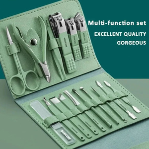 Available In Various Colors Sizes Suitable Manicure Pedicure <b>Set</b> High Demanding sustainable stylish design logo Manicure <b>Set</b> - Product Image 3
