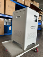 Regulator Tegangan Servo Satu Fasa 10KVA 220V Full Copper AVR Stabilizer untuk Peralatan Laboratorium