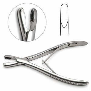 Adson Rongeur à simple action, instrument chirurgical manuel certifié CE Classe I MA-0674 pour la chirurgie de la colonne vertébrale 14mm/21mm - Product Image 1